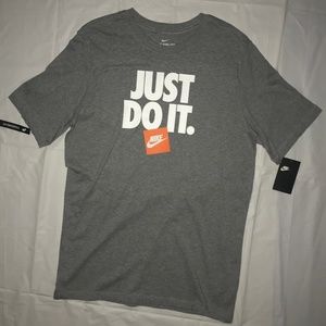 Nike Mens "Just Do It" Crew Neck Tee Large Tall